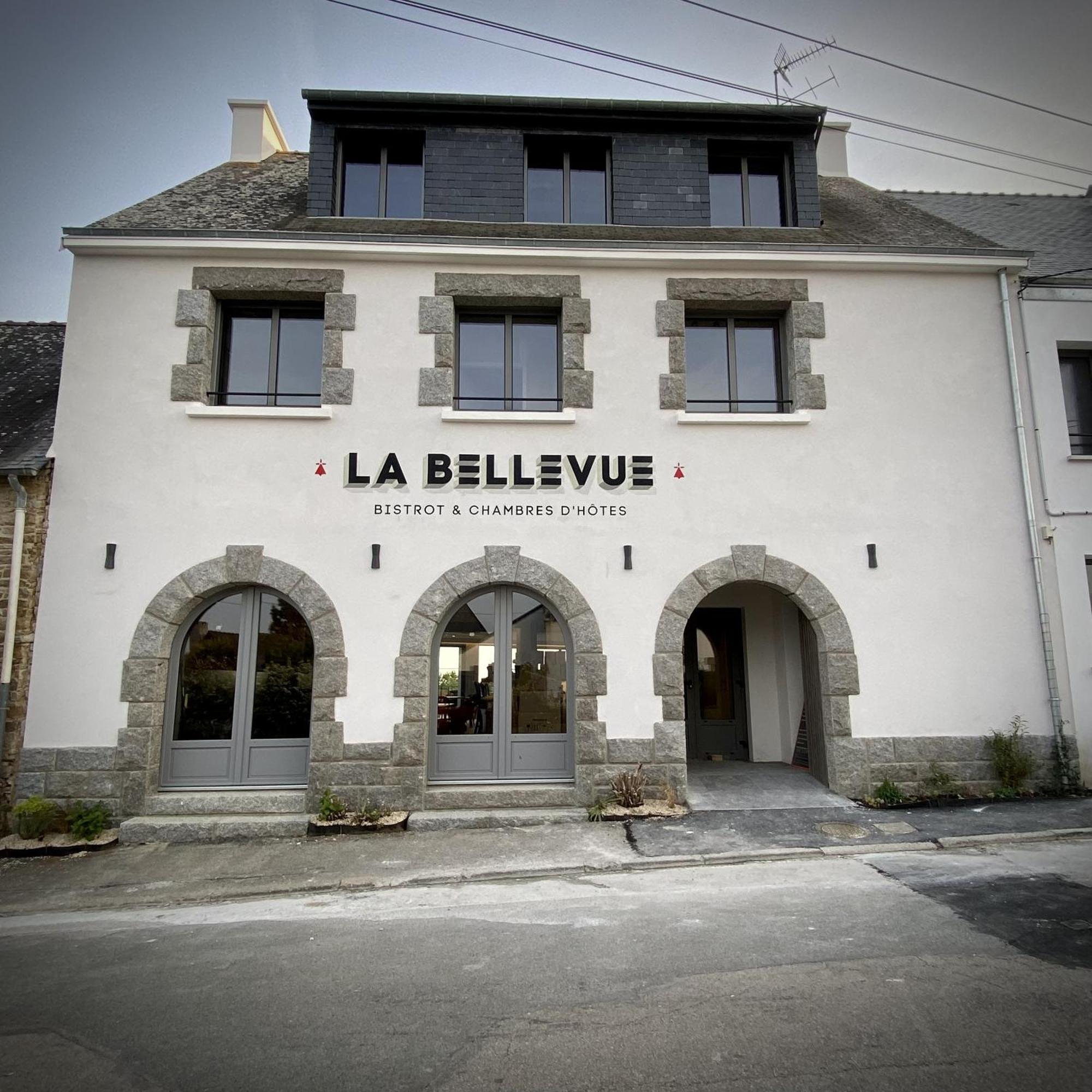 La Bellevue Bistrot Et Chambres D'Hotes Sene Exterior photo